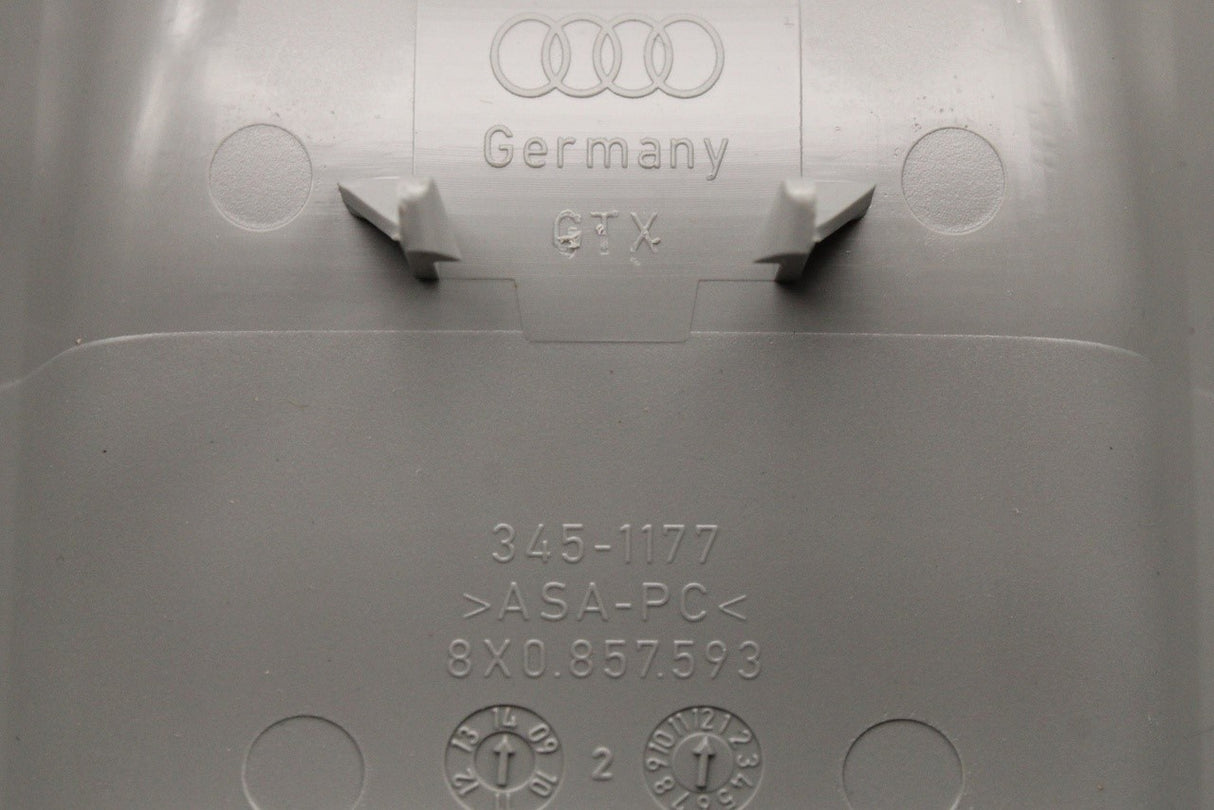 Audi A1 2011-2014 rear view mirror trim (titanium grey) 8X0857593 DT4