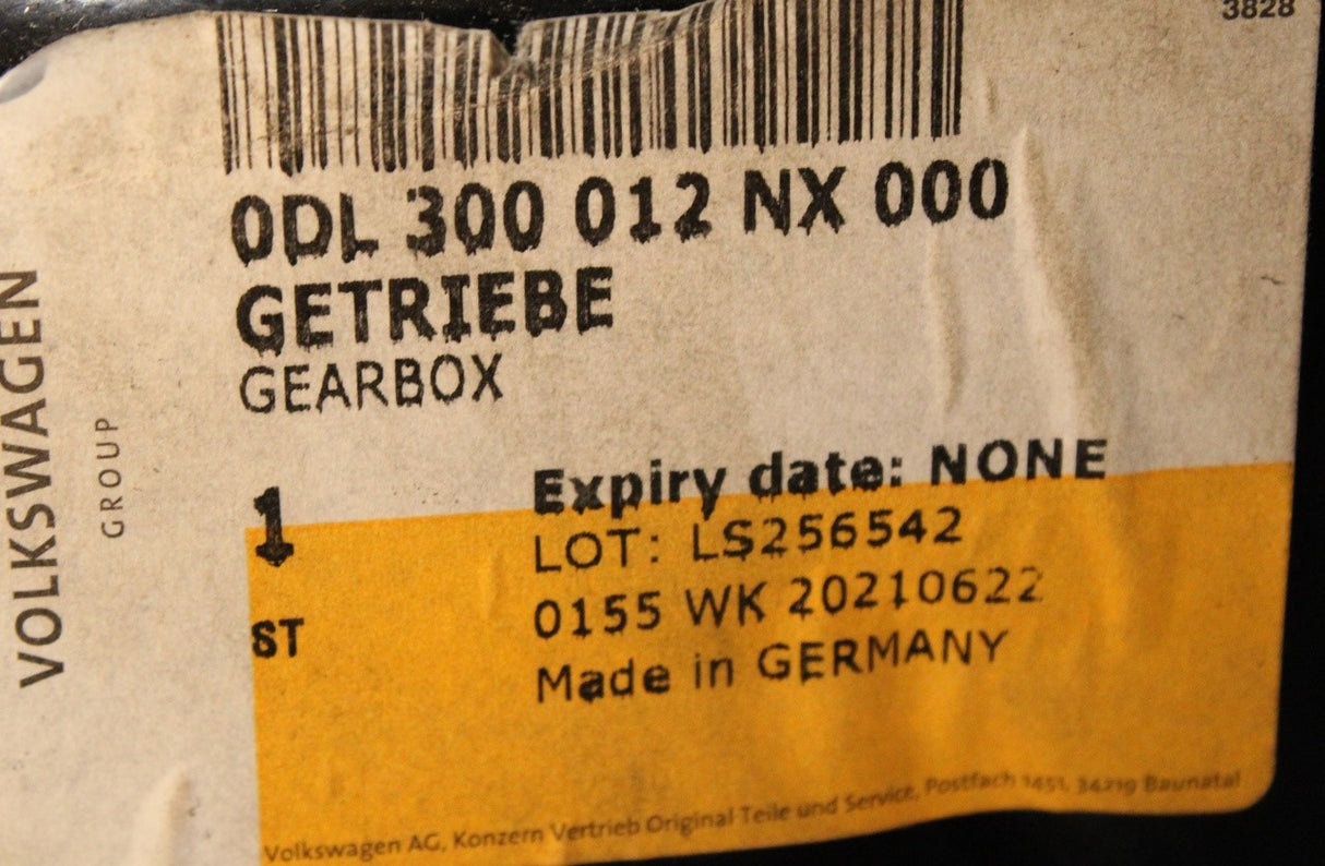 VW Tiguan 16-on 4motion Skoda Kodiaq 7 speed DSG gearbox 0DL300012NX00F