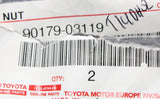Toyota Lexus nut 90179-08119