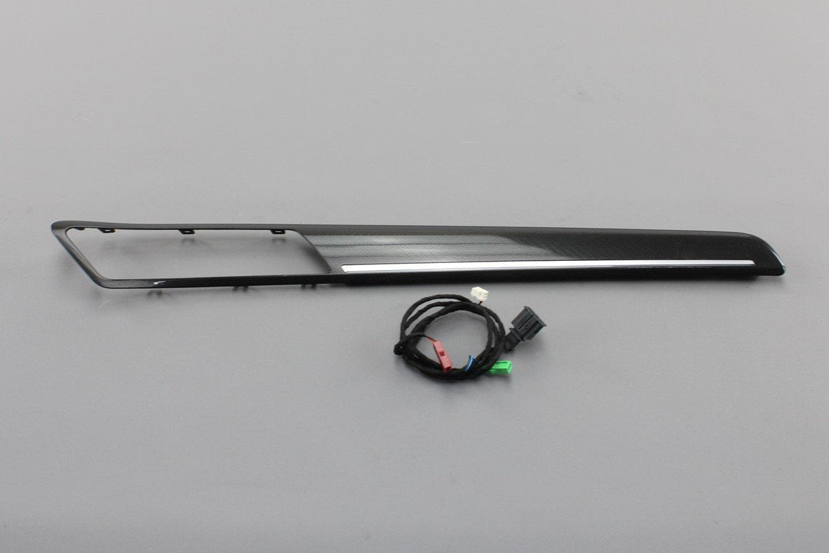 VW Golf R MK7 7.5 right front door card insert trim (5DR) 5G4858066B CSJ, view 1