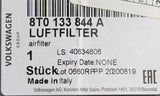 Audi RS4 B8 RS5 2013-16 air filter elements (pair) 8T0133843A 8T0133844A