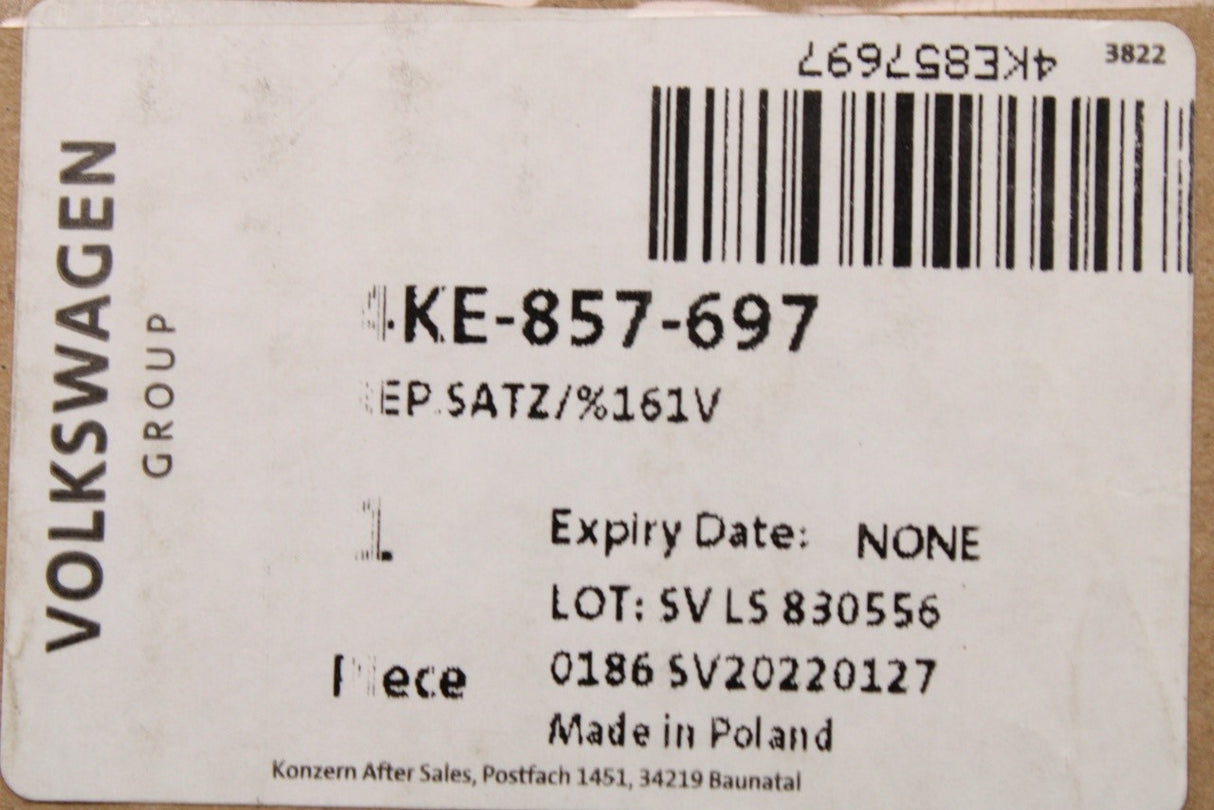 Audi e-Tron 19-on digital wing mirror repair kit (upper left) 4KE857697