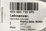 Audi A4 A6 SEAT 01-14 seat lock release lever (rear left) 8E9885739 6PS