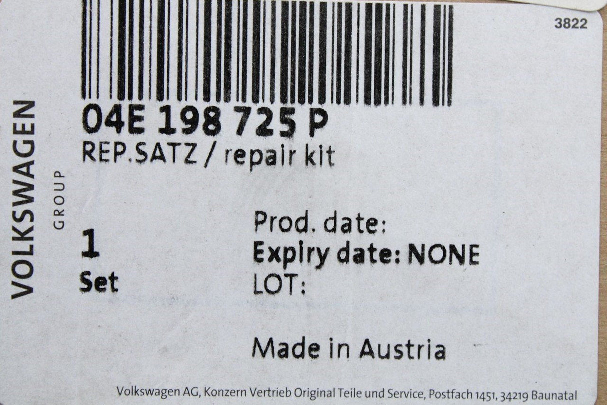 VW Audi Skoda SEAT 1.4 TSI turbo actuator motor repair kit 04E198725P