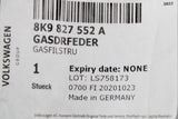 Audi A4 S4 RS4 B8 2008-16 boot lid gas strut (Avant / Estate) 8K9827552A