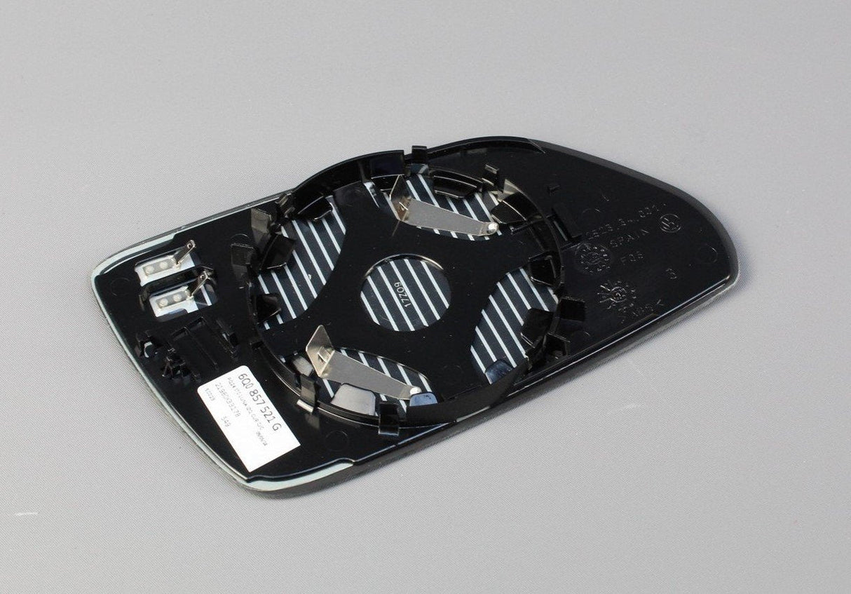 VW Polo 9N3 2005-2009 left heated wing mirror glass 6Q0857521G