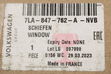 VW Transporter T6.1 complete sliding door window (right) 7LA847762A NVB