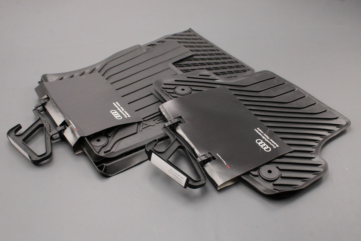 Audi A3 S3 8V 2013-2020 front & rear rubber floor mats set (RHD) 8V2061501 041, view 1