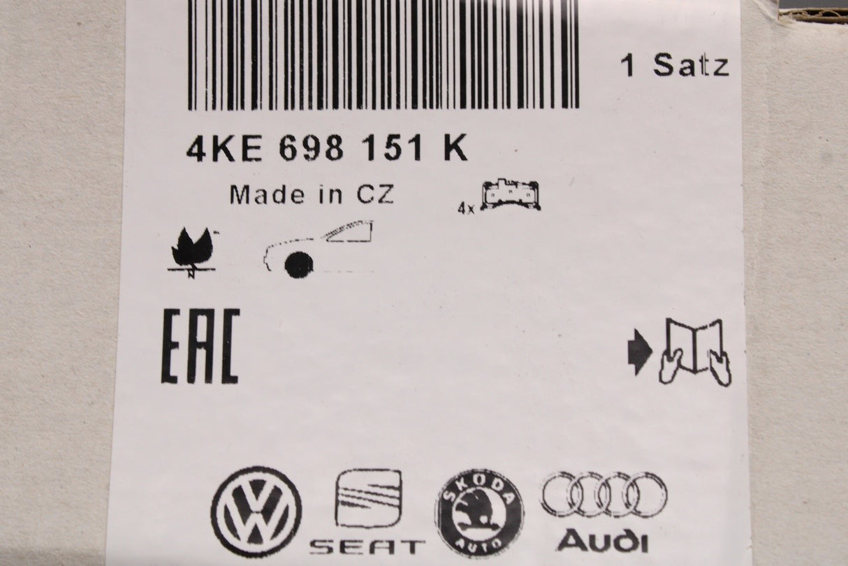 Audi e-tron 2019-2023 front brake pads kit 4KE698151K