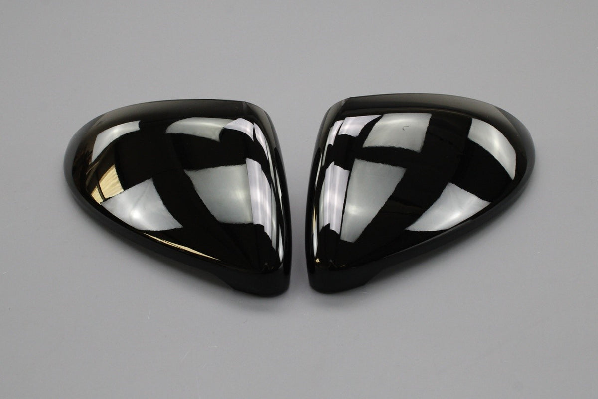 VW Golf MK7 MK7.5 accessory gloss black mirror covers set 5G0072530A, view 1