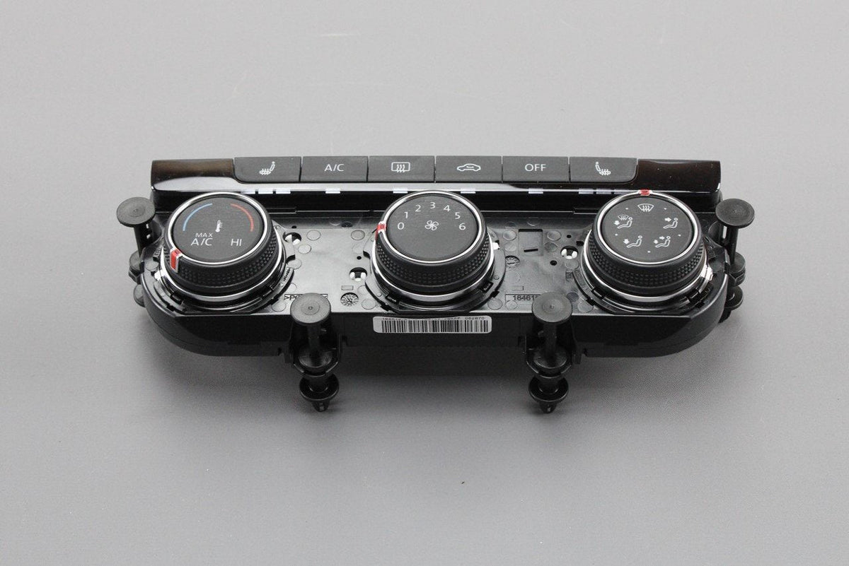 VW Golf MK7 Display control panel for climate control 5G0907044CF WZU, view 1
