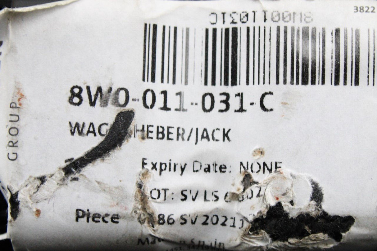 Audi A4 S4 16-on spare wheel tool kit jack 8W0011031C