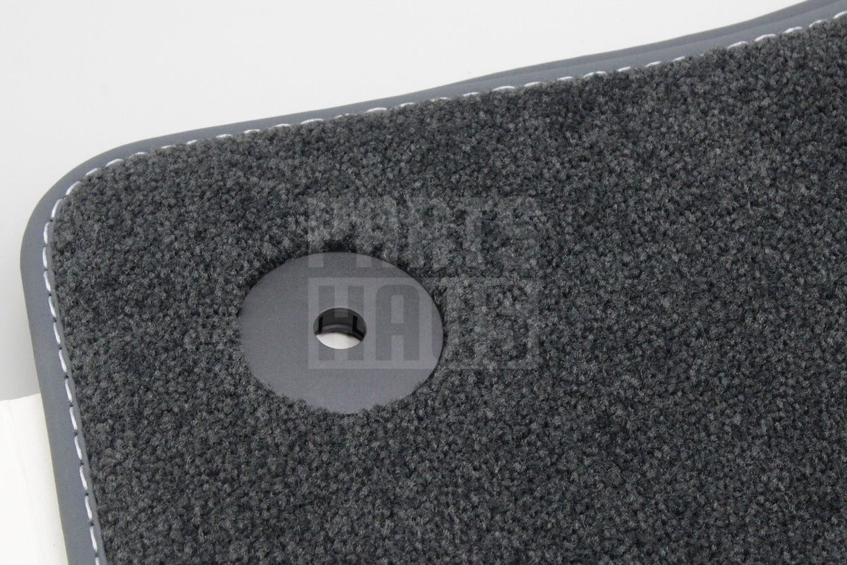 Audi A1 2019-on premium front & rear carpet floor mats set (RHD) 82C061275A / 276