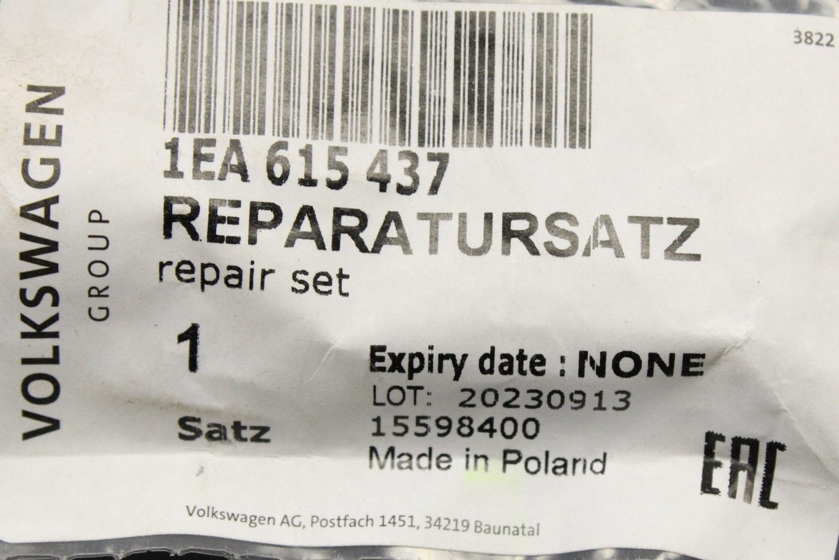 VW ID.3 ID.4 ID.5 ID.7 ID.Buzz Audi Q4 brake pad wear sensor 1EA615437