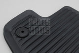 Audi A5 S5 Cabriolet 2017-2025 front & rear rubber floor mats set 8W8061501/511A
