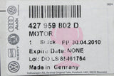 Audi R8 Spyder 2007-12 door window regulator motor (left) 427959802D