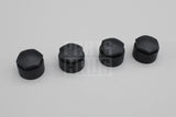 Audi A1 A3 SEAT Leon locking wheel bolt cover caps (x4) 4M0601173C 9B9