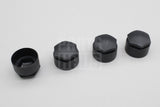Audi A1 A3 SEAT Leon locking wheel bolt cover caps (x4) 4M0601173C 9B9