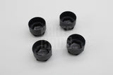 Audi A1 A3 SEAT Leon locking wheel bolt cover caps (x4) 4M0601173C 9B9