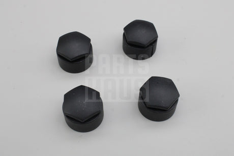 Audi A1 A3 SEAT Leon locking wheel bolt cover caps (x4) 4M0601173C 9B9