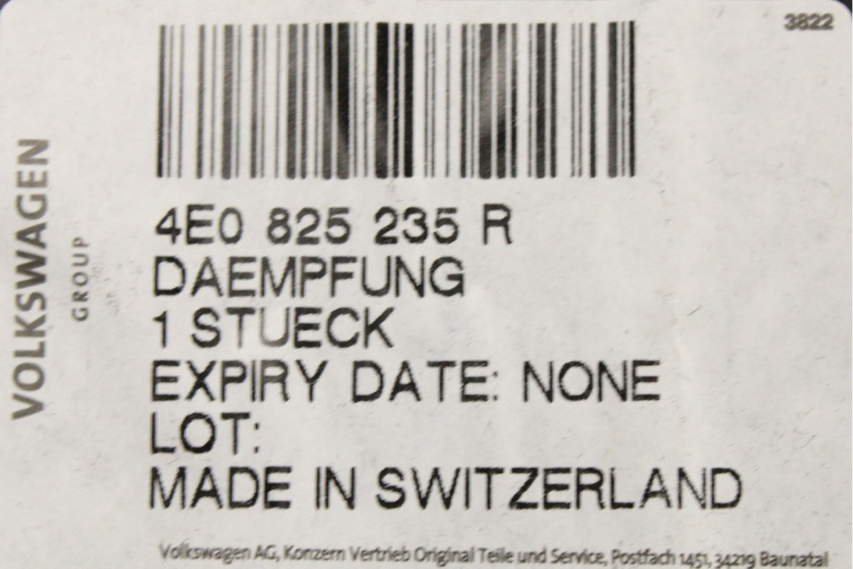 Audi A8 03-07 diesel engine undertray noise insulation (front) 4E0825235R