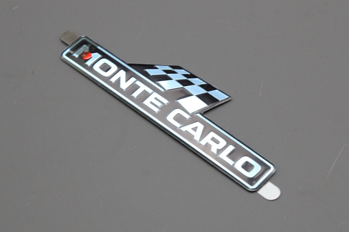 Skoda Fabia 2022-on front wing 'monte carlo' badge (left) 6VA853041 TW4