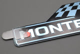 Skoda Fabia 2022-on front wing 'monte carlo' badge (left) 6VA853041 TW4