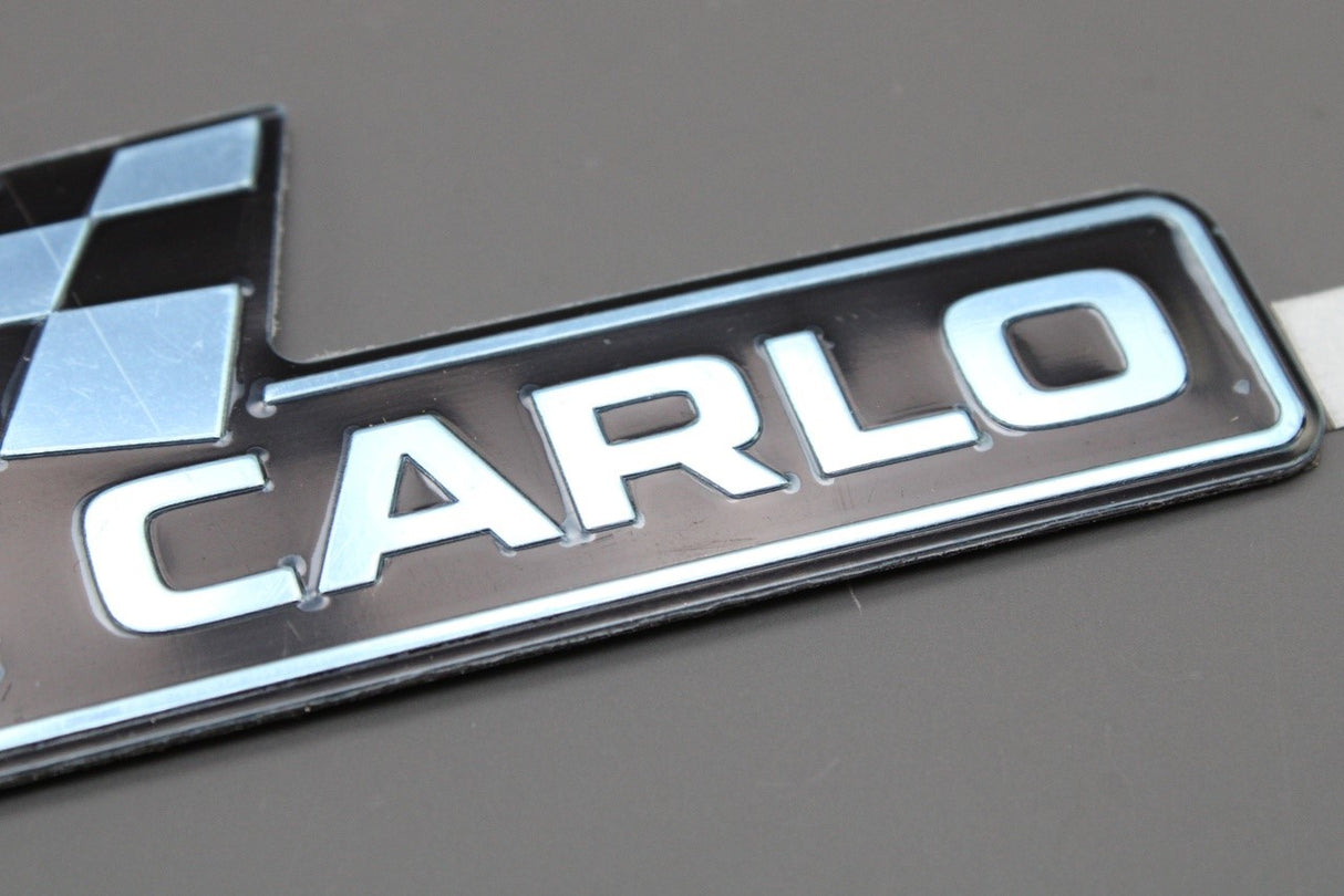 Skoda Fabia 2022-on front wing 'monte carlo' badge (left) 6VA853041 TW4
