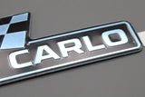 Skoda Fabia 2022-on front wing 'monte carlo' badge (left) 6VA853041 TW4