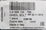 Skoda locking wheel nut with key (776) 5J0698139 776