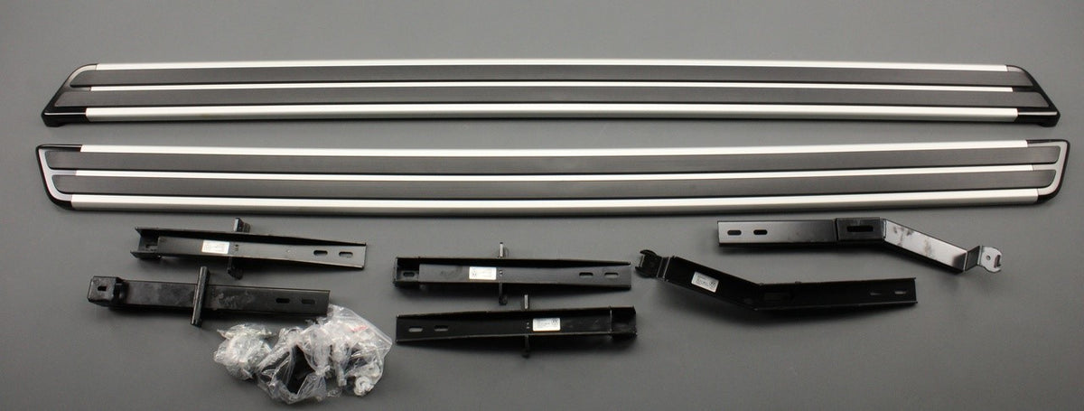 VW Touareg 7P 2011-2018 side step running boards set 7P0071691 PRP, view 1