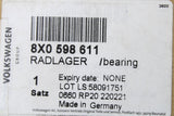 VW Polo 6R Audi A1 Skoda SEAT rear wheel hub bearing (x1) 8X0598611