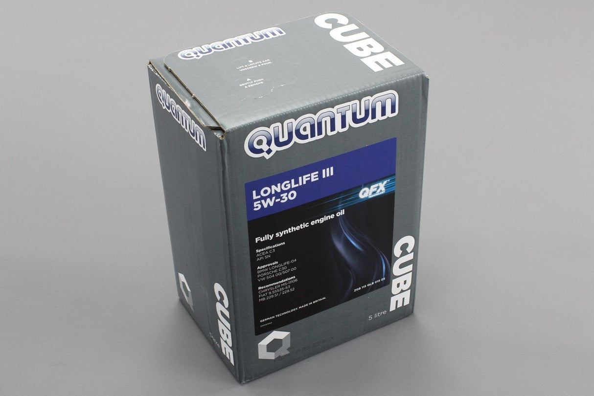 Quantum LongLife III 5W-30 engine oil (5L Cube)