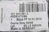 VW Crafter 2006-2016 sliding door entry strip seal 2E1843881C