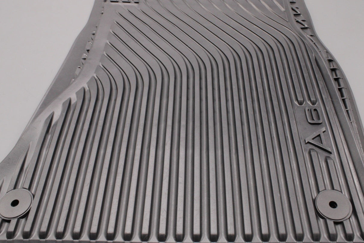 Audi A6 C7 2011-2014 RHD rubber floor mats (front) 4G2061501 041