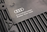 Audi A6 C7 2011-2014 RHD rubber floor mats (front & rear) 4G2061501 041