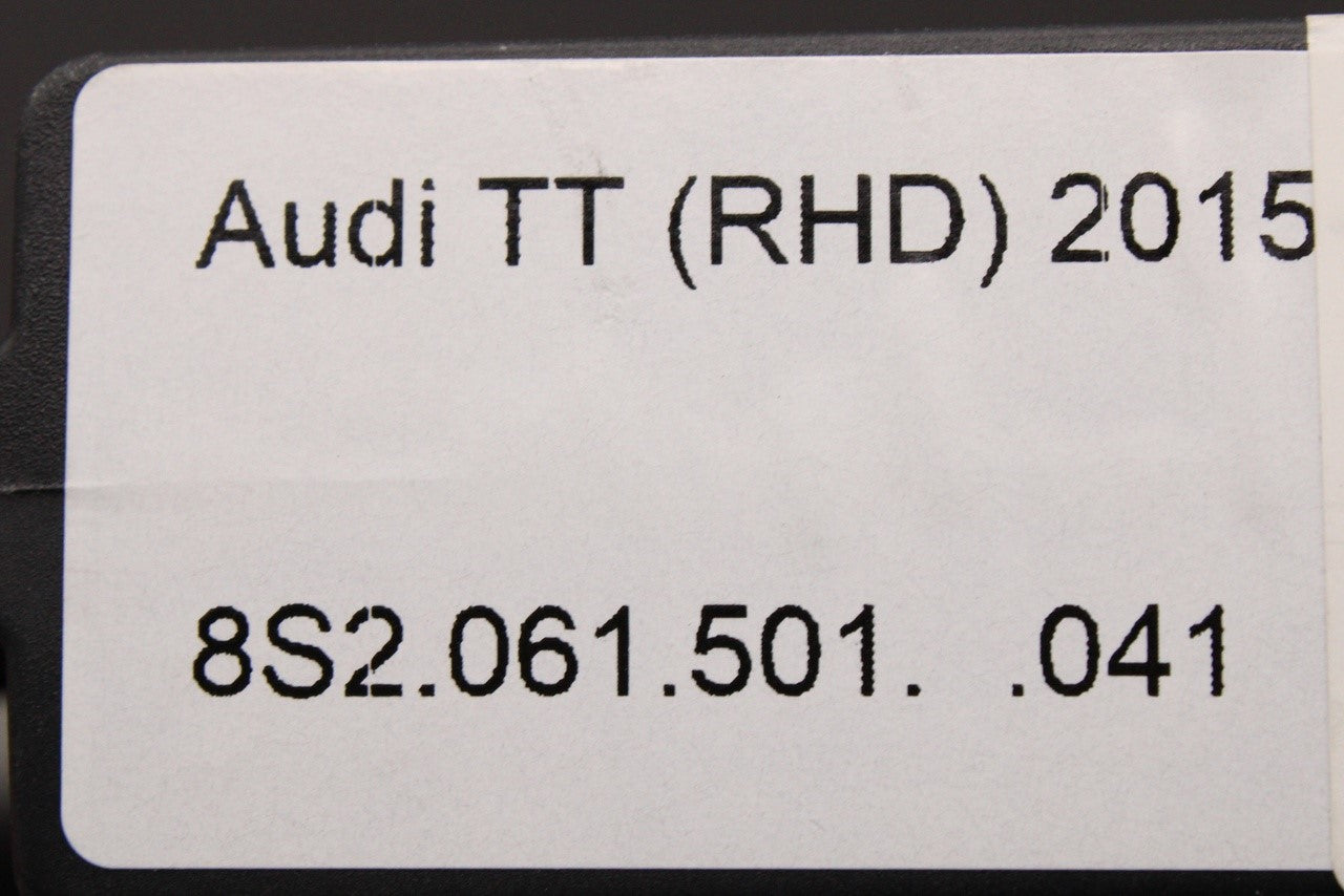 Audi TT TTS 2015-onwards front all weather floor mats set