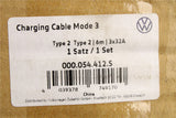 VW Golf ID.Buzz ID.3 charging cable (electric and hybrid) 000054412S
