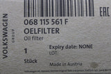 VW Passat Audi A4 A6 Skoda SEAT 1997-2014 1.8T oil filter 068115561F