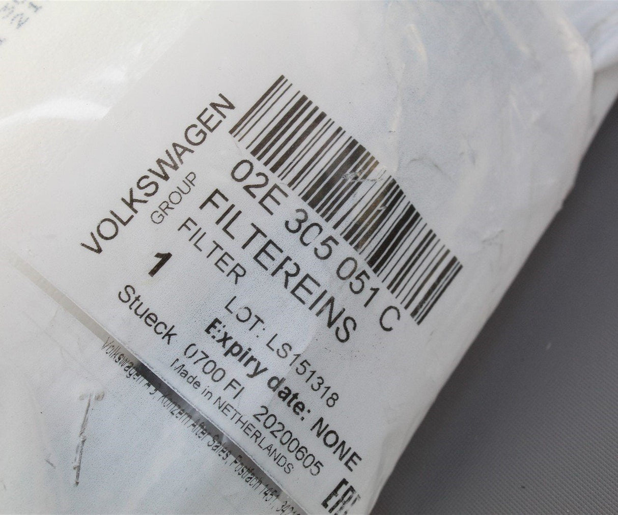 VW Audi Skoda SEAT 6 speed DSG gearbox oil filter element 02E305051C