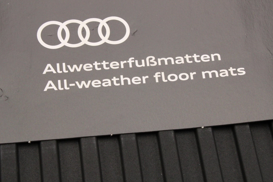 Audi A1 19-on all weather rubber floor mats (front & rear) 82C061501 041