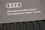 Audi A1 19-on all weather rubber floor mats (front & rear) 82C061501 041