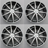 VW Transporter T5 T6 T6.1 18inch 10 spoke alloy wheels (x4) ZGBSHA071498