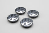 VW Transporter Cali T5 alloy wheel centre caps set (x4) 7L6601149B RVC