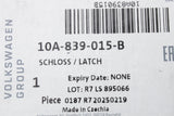 VW T-Cross 19-on Polo 18-on ID.3 Taigo rear door lock (left) 10A839015B