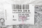 VW Sharan SEAT Alhambra 2011-23 rear bumper reflector (right) 7N0945106B