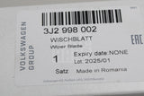 VW Passat B9 Skoda Superb 2024-on RHD front wiper blades set 3J2998002