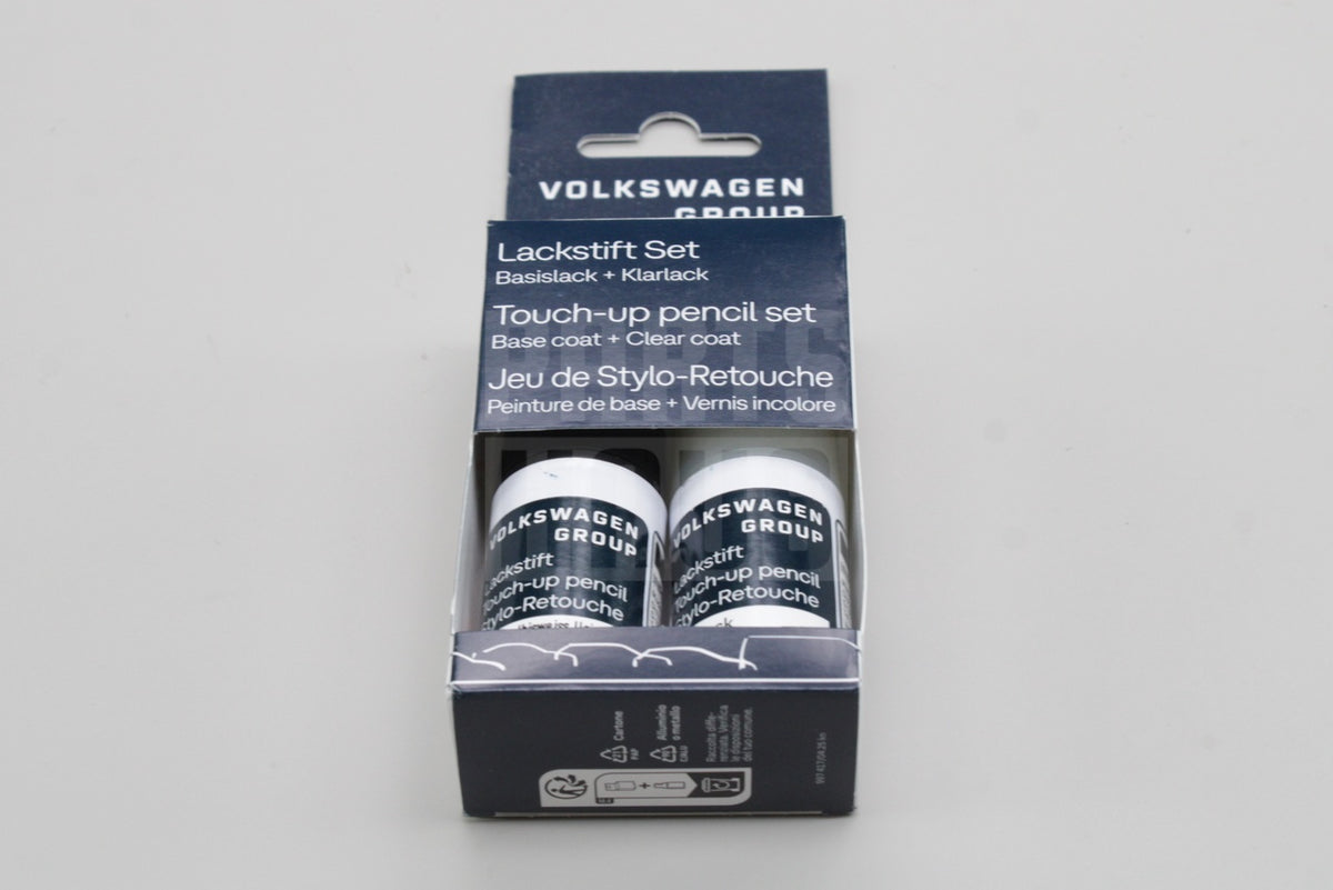 VW touch up paint set Crystal Ice Blue Metallic (x2 9ml) LST0M2V5L