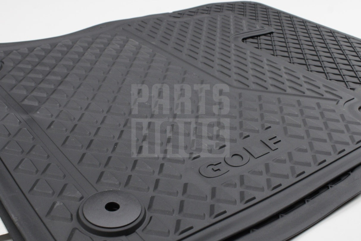 VW Golf MK7 MK7.5 2013-20 front rubber floor mats RHD 5G2061502A 82V