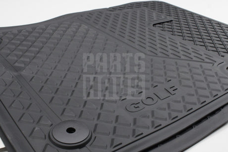 VW Golf MK7 MK7.5 2013-20 front rubber floor mats RHD 5G2061502A 82V